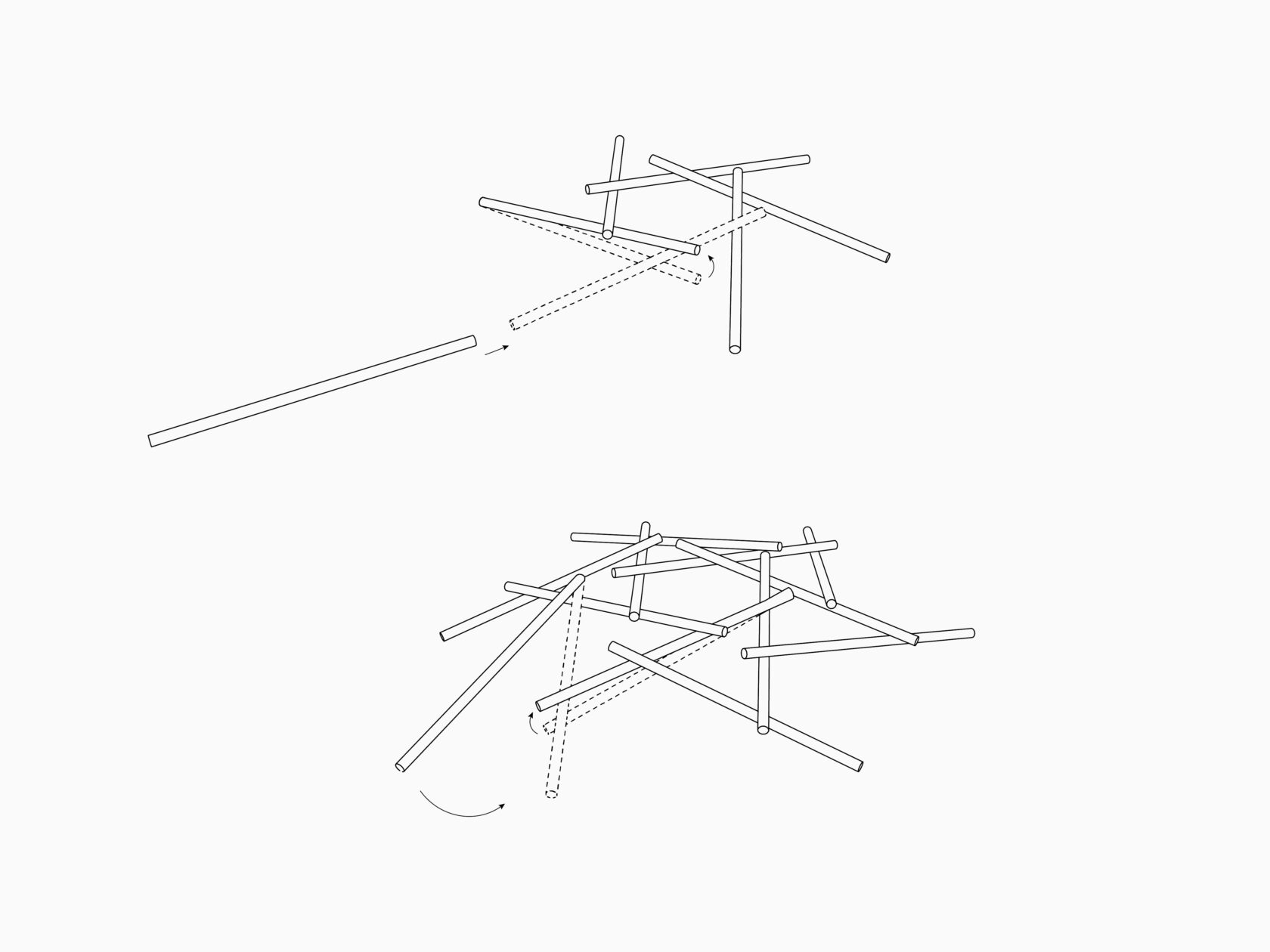 urban campsite amsterdam 2_scheme stacking sticks